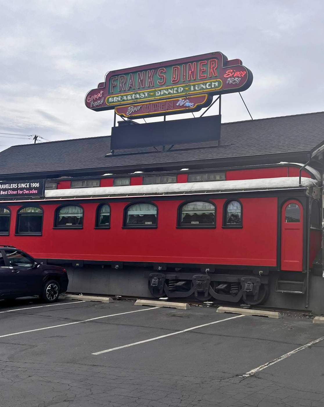 Frank's Diner - Taro Painting Services Portfolio - Commercial Painting - Exterior Painitng Spokane